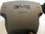 2003-2006 GMC SIERRA 1500 2500 3500 DRIVER AIR BAG TAN USED OEM!