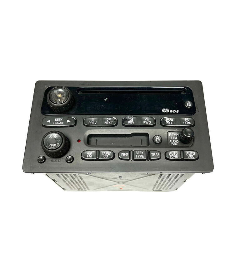 Radio Receiver CD Player Cassette Deck 2002 2003 02-03 GMC ENVOY 15169582