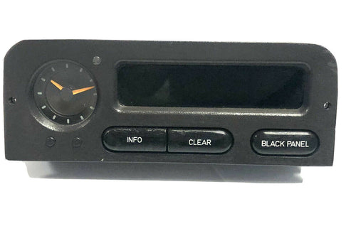 SAAB 900 OEM FRONT SID INFO INFORMATION BLACK PANEL CLEAR CLOCK SWITCH 1994-1998