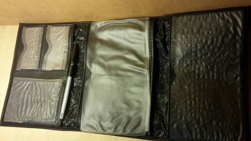Hyundai OEM Original Factory Owners Manual Book Guide Leather Wallet  Case