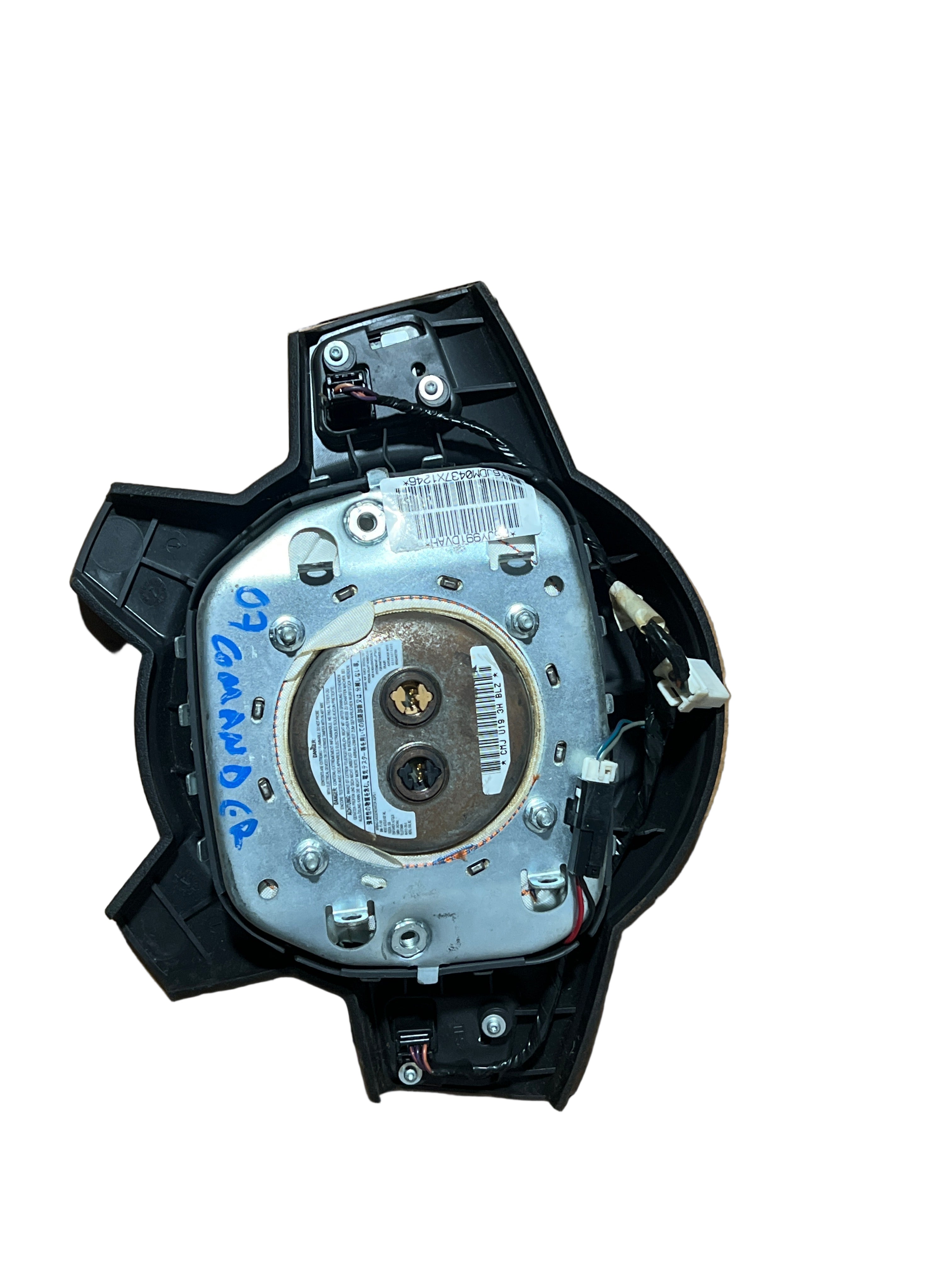 2005-2007 Jeep Grand Cherokee Air Bag Driver Left Steering Wheel Mounted P/N:P5JY991DVAH Fits: 2005 2006 2007 OEM Used Auto Parts