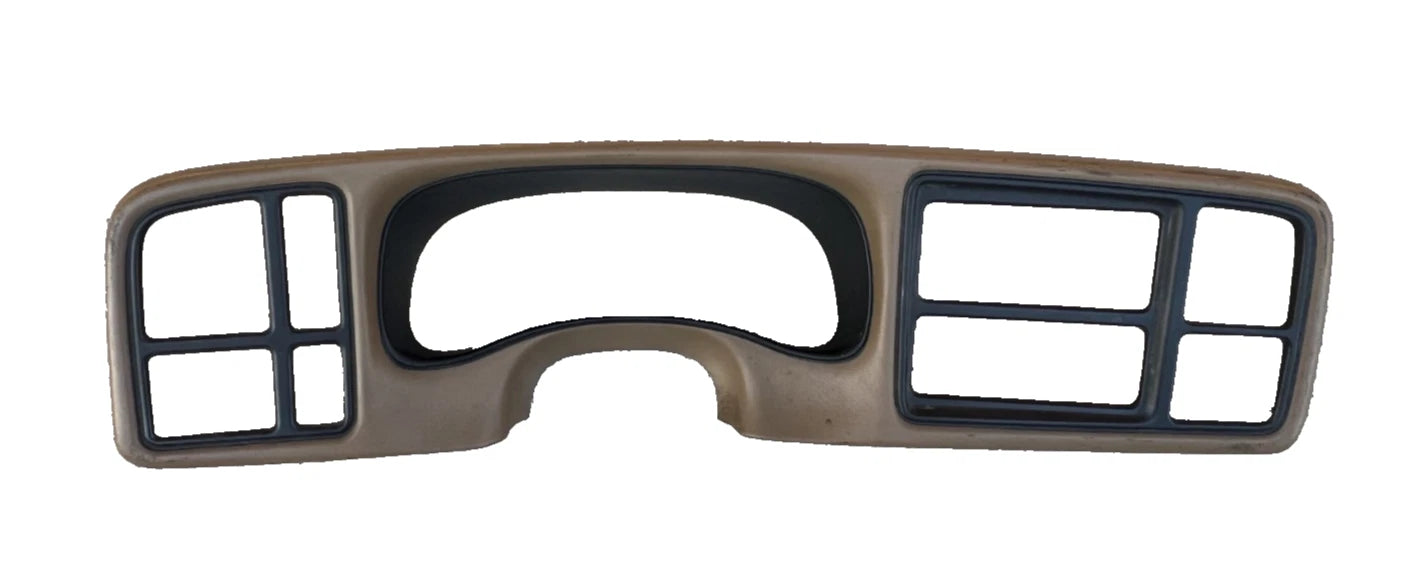 2000-2002 Chevrolet Silverado Dash Instrument Cluster Radio Bezel Trim 15731974