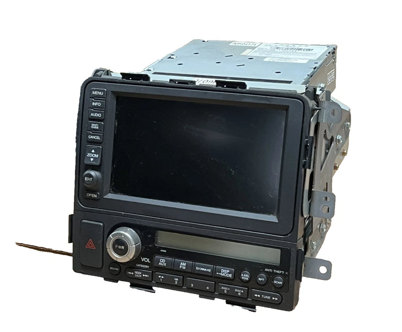 2006-2008 Honda Ridgeline Navigation Radio CD GPS Display OEM 39110 SJC A410 M1