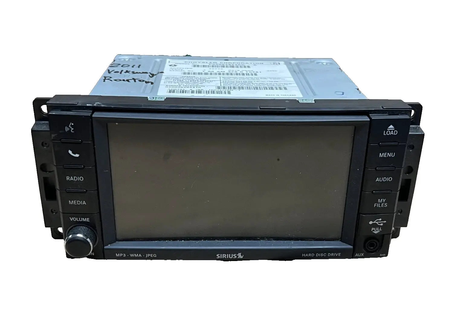 2009-2014 Volkswagen Routan Stereo Radio Media Receiver OEM 05064843AG by DALEY1DEALS,LLC.