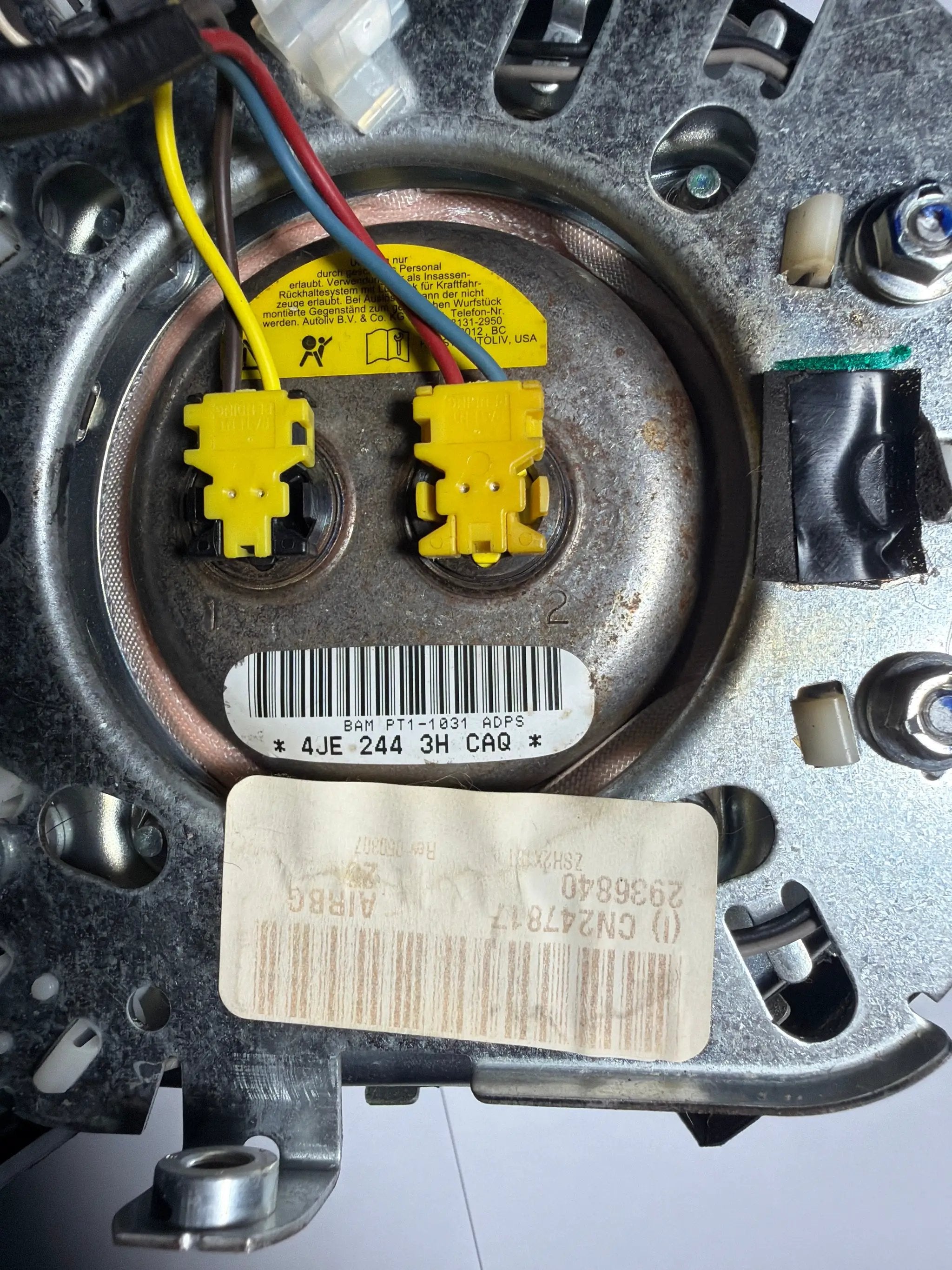 13-24 DODGE RAM 1500 DRIVER LEFT STEERING WHEEL AIR BAG INFLATOR 4JE2443HCAQ by DALEY1DEALS,LLC.
