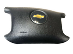 2006-13 CHEVY IMPALA MONTE CARLO AIRBAG AIR BAG DRIVER WHEEL BLACK EMBLEM