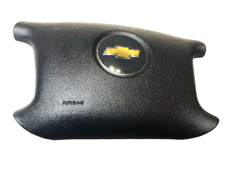 2006-13 CHEVY IMPALA MONTE CARLO AIRBAG AIR BAG DRIVER WHEEL BLACK EMBLEM