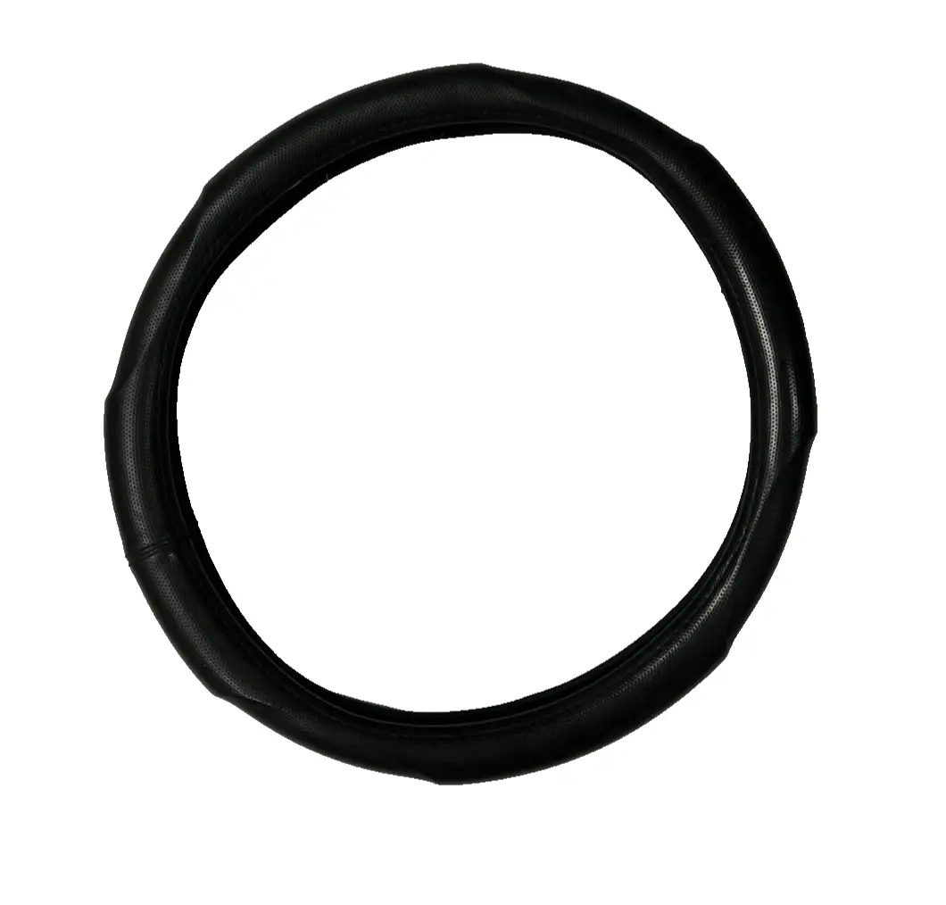 Steering Wheel Cover Black Universal Fit for Grip Synthetic by Unbranded