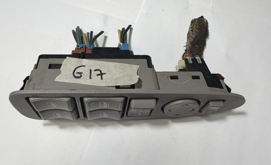 02 03 04 05 06 07 Buick Rendezvous Master Power Window Switch 10339378 Gray