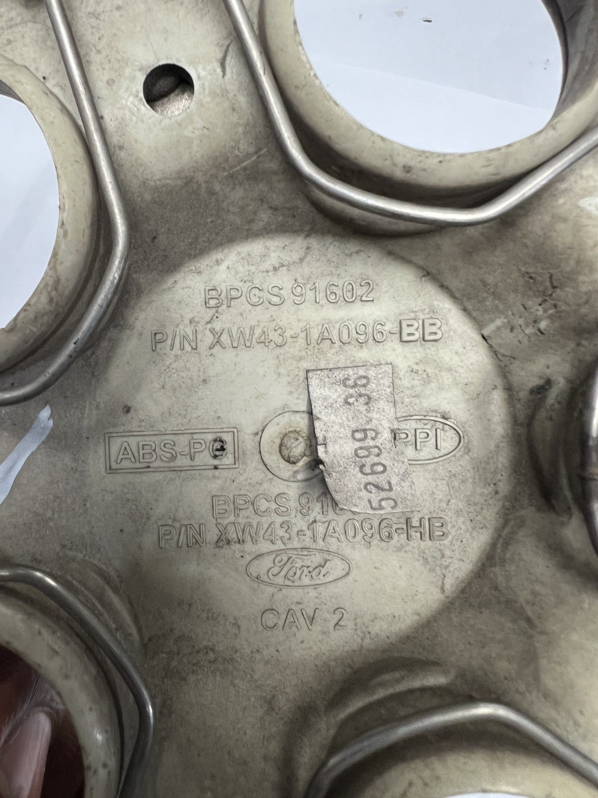 2000-2002 Lincoln LS Center Wheel Cap Middle Hubcap OEM XW43-1A096-BB