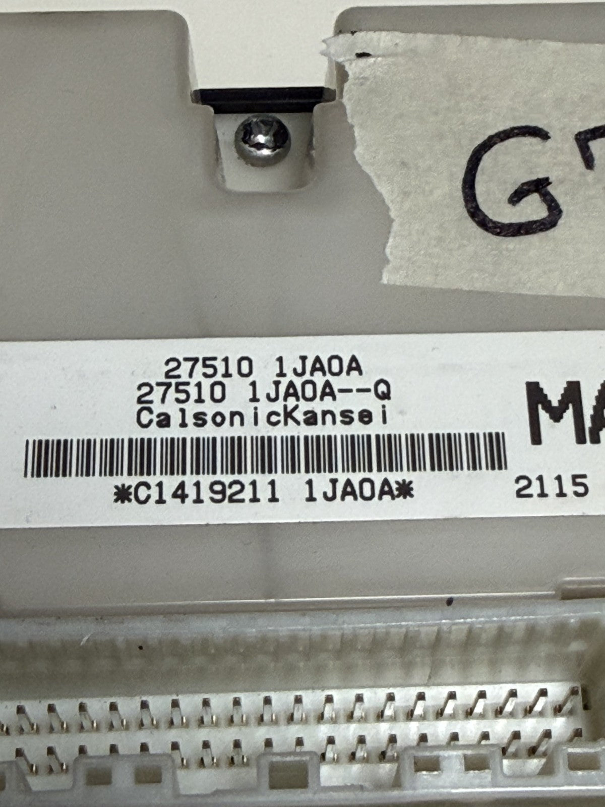 2011-2016 Nissan Quest AC Heater Climate Temperature Control 27510 1JA0A