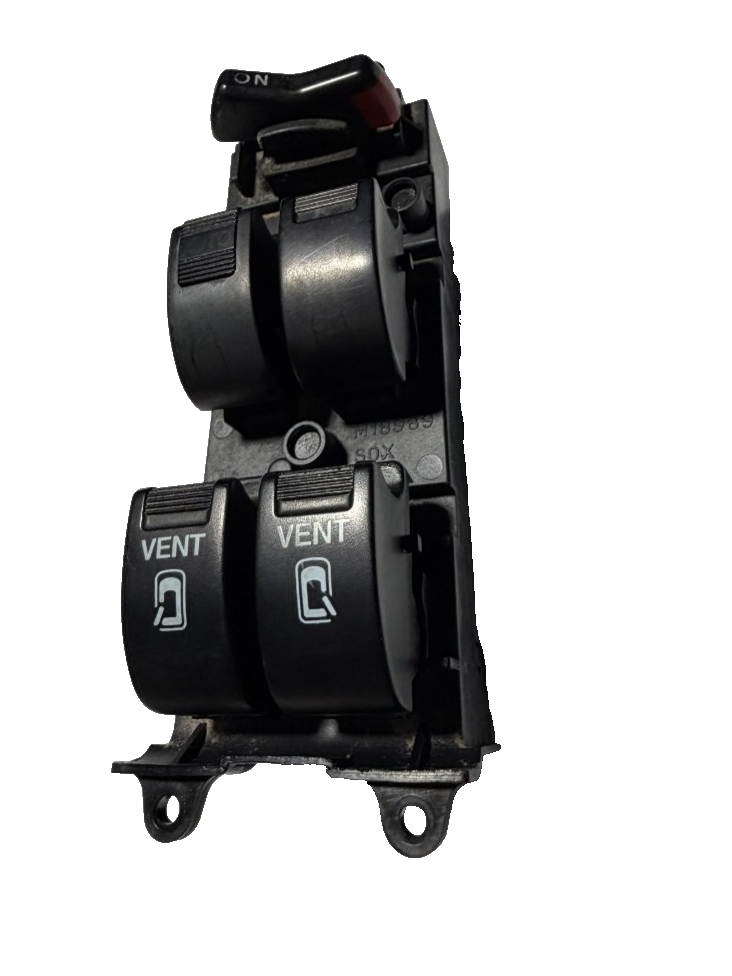 98 99 00 01 02 Honda Accord Master Driver Power Window Control Switch Black