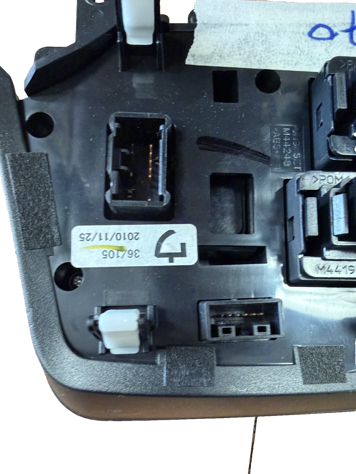 11-16 Honda CRZ CR-Z Front Left Gauge Mirrors & Traction Control Switch Panel