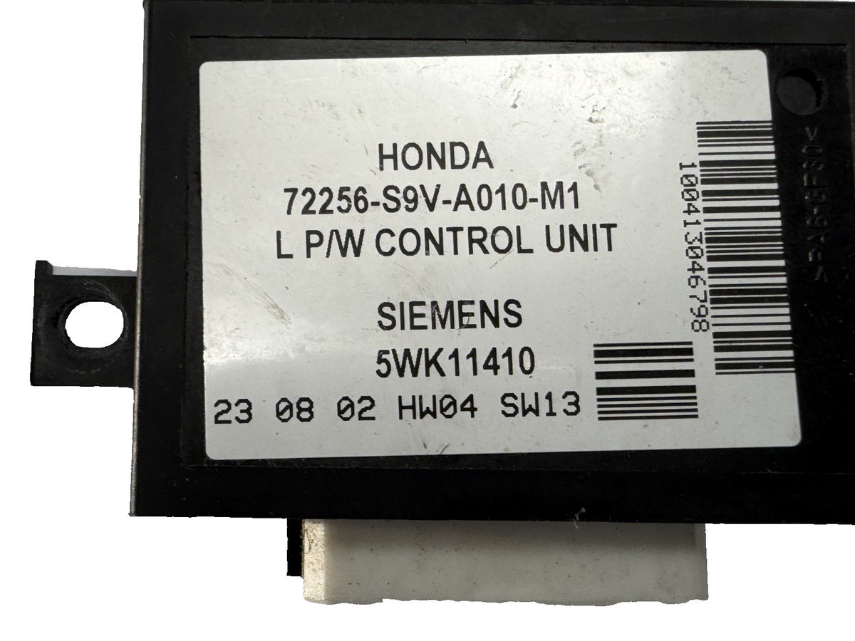 Window Control Module LH 72256 S9V A010 M1 fits 03-08 Honda Pilot by Honda