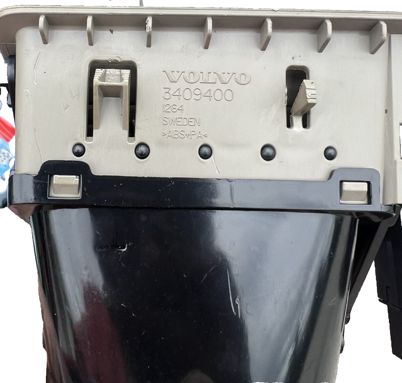 2003-2006 Volvo XC90 Dash Center Air Double Vent Grill Trim with Hazard Switch