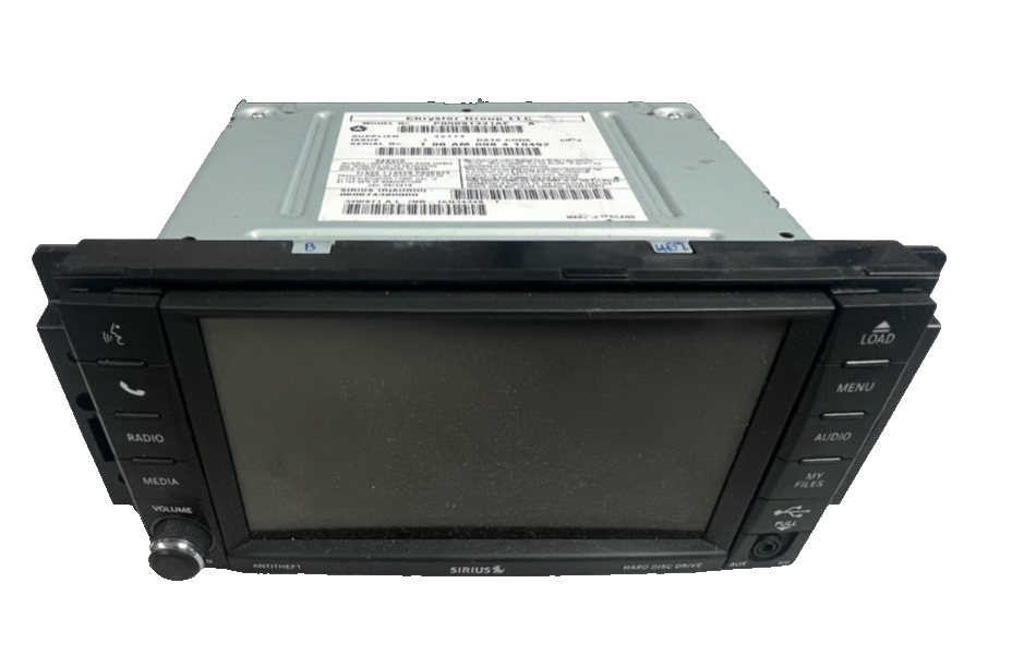 AM FM CD Touchscreen Radio 05091331AF fits 2013-2016 Chrysler Town & Country