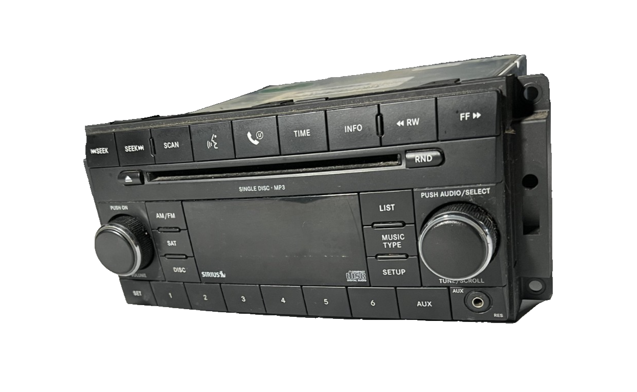 08 2008 Chrysler Sebring Radio AM FM CD Player Aux Input Single Disc 05064420AF