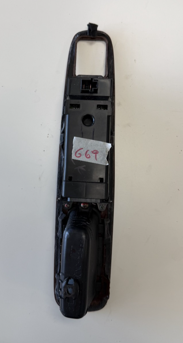 Power Window Control Switch Left Brown fits 1999 2000 2001 2002 Honda Accord