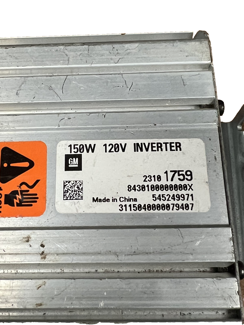 15 2015 Chevrolet Express Savana 2500 Power Inverter Module OEM 23101759
