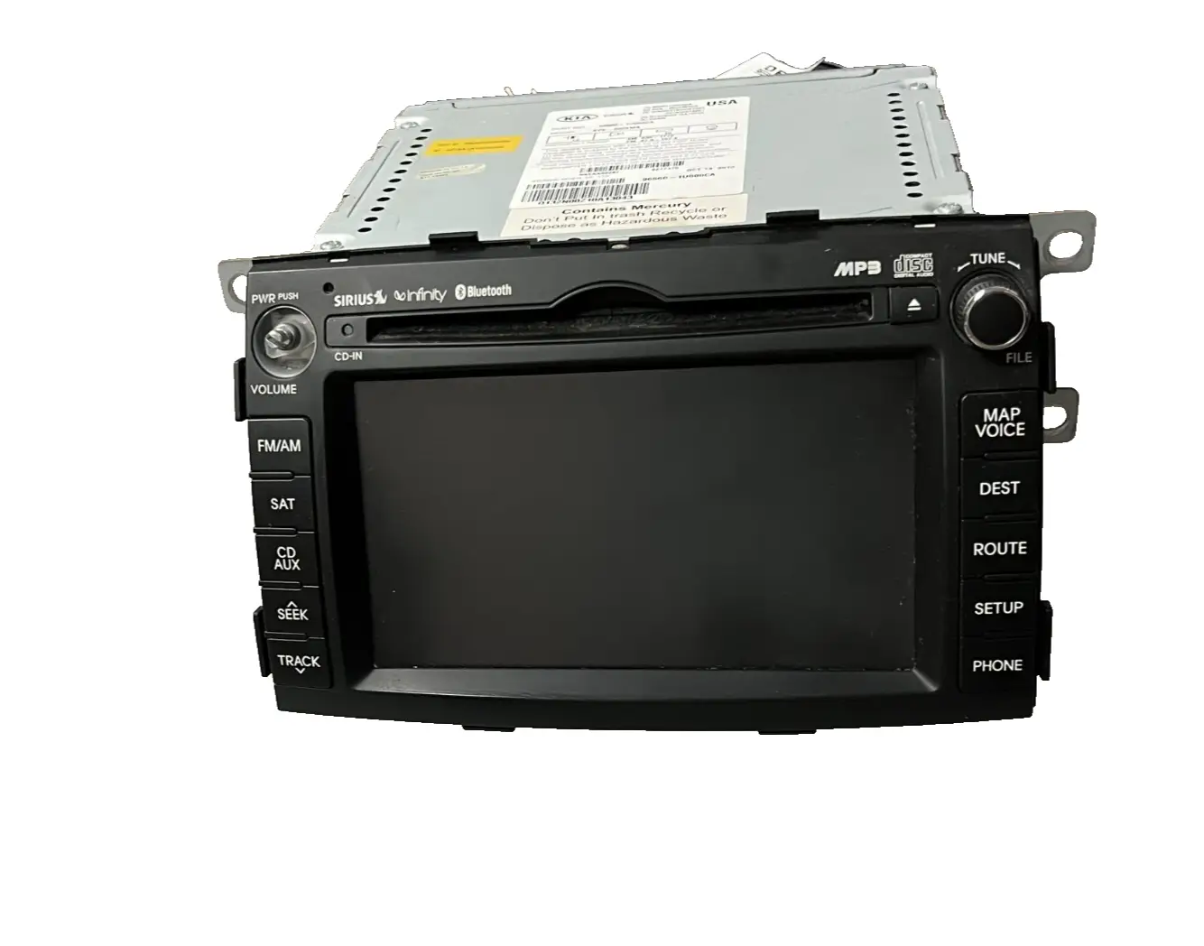 2009-2012 Kia Sorento Navigation Radio CD Player Display Screen 96560-1U000CA by Kia