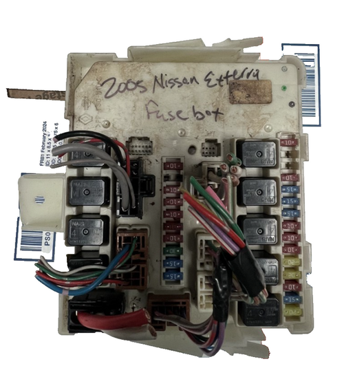2004 2005 2006 2007 04 05 06 07 Nissan Xterra Fuse Box Fusebox Junction Block