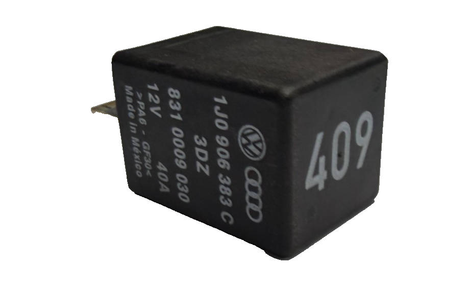 02 2002 Volkswagen Cabrio 2.0L Fuel Pump Relay #409 1J0 906 383 C, 831 0009 030 by Volkswagen