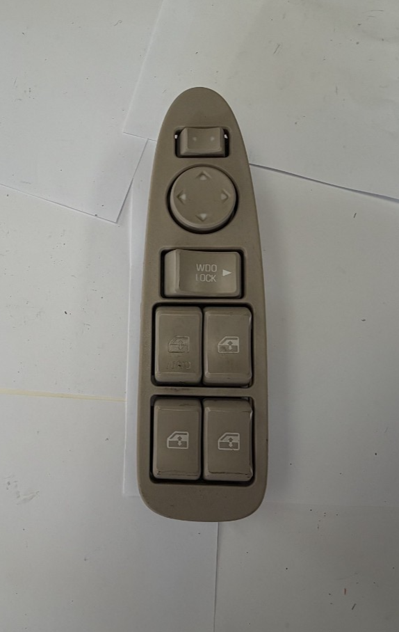 2004-2007 Buick Rendezvous Master Window Switch Left Driver 10339715, 4077R 01 by Unbranded