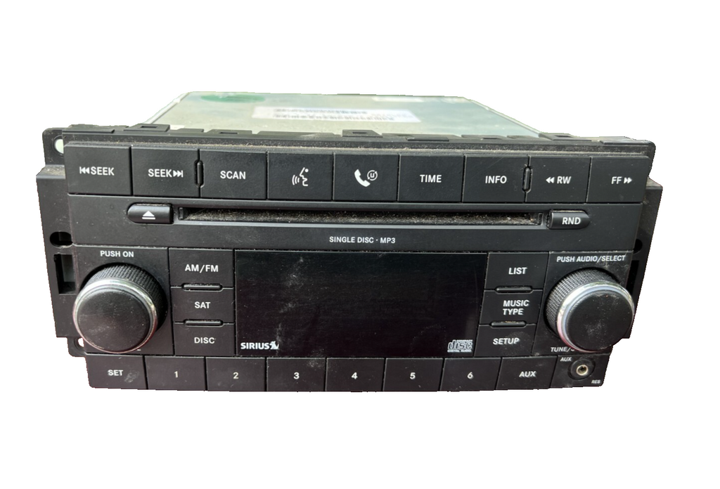 08 2008 Chrysler 300 Radio AM FM CD Player Aux Input Single Disc OEM 05064420AF