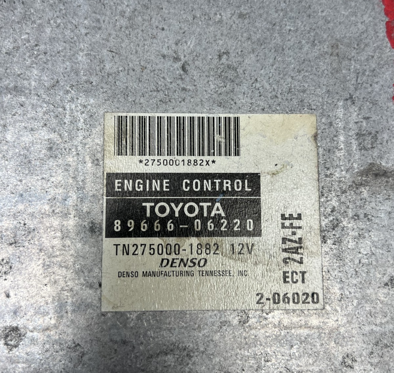 2002-2003 Toyota Camry Engine Control Module ECM OEM 89666-06220, TN275000-1882
