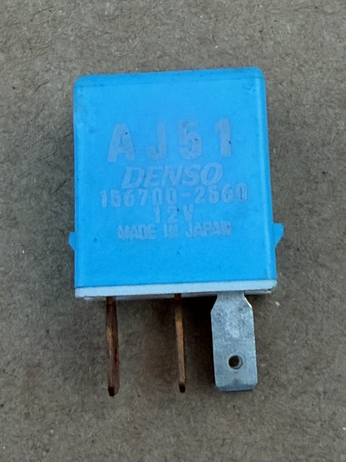 Denso 4-Pin Relay 12V 156700 2560 Blue fits 04 2004 Mazda RX8 2.6