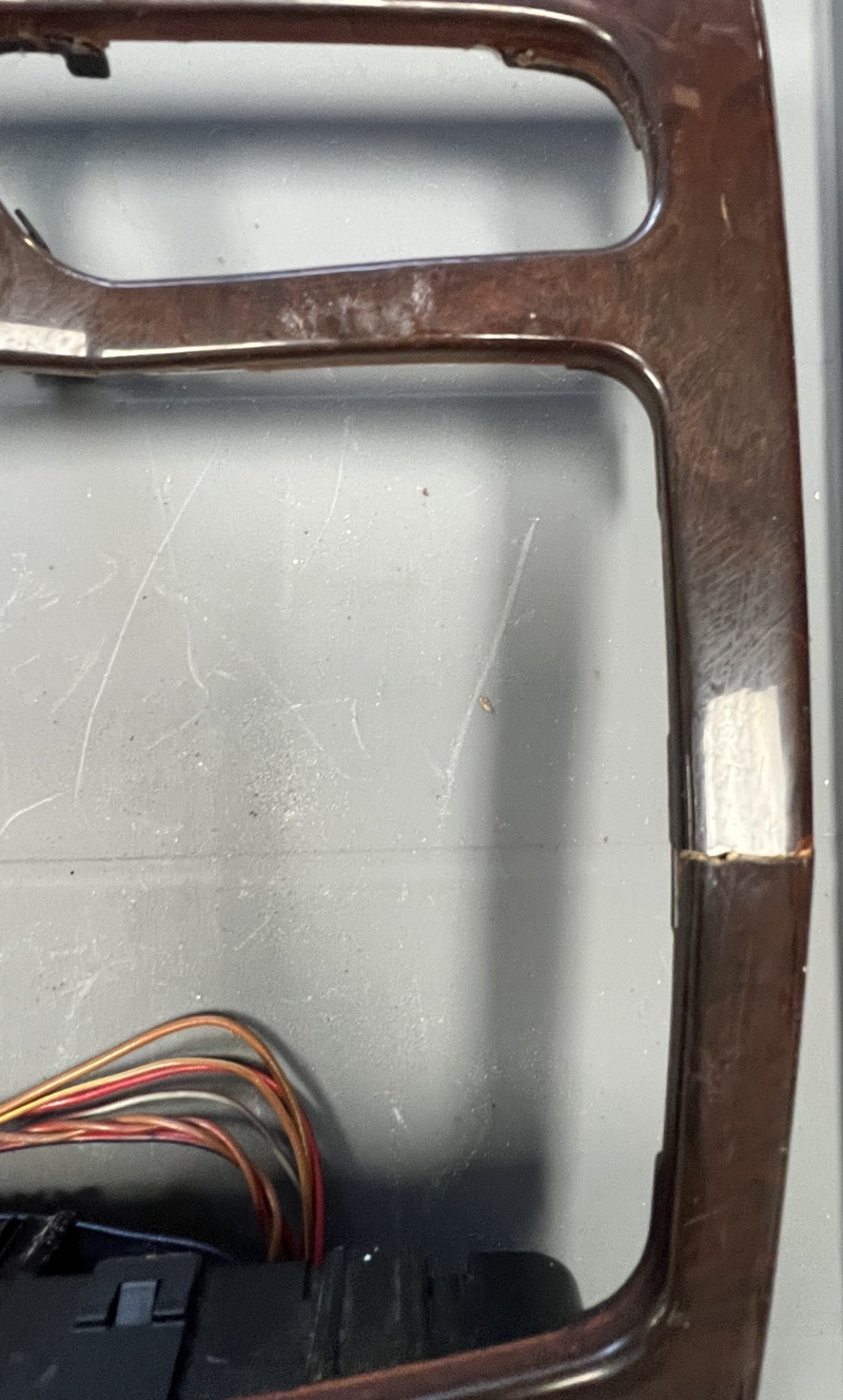2001-2004 Mercedes Benz C Class C320 C240 Radio Climate Control Bezel OEM