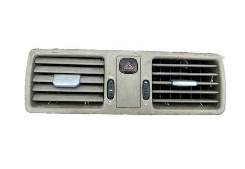 2003-2006 Volvo XC90 Dash Center Air Double Vent Grill Trim with Hazard Switch