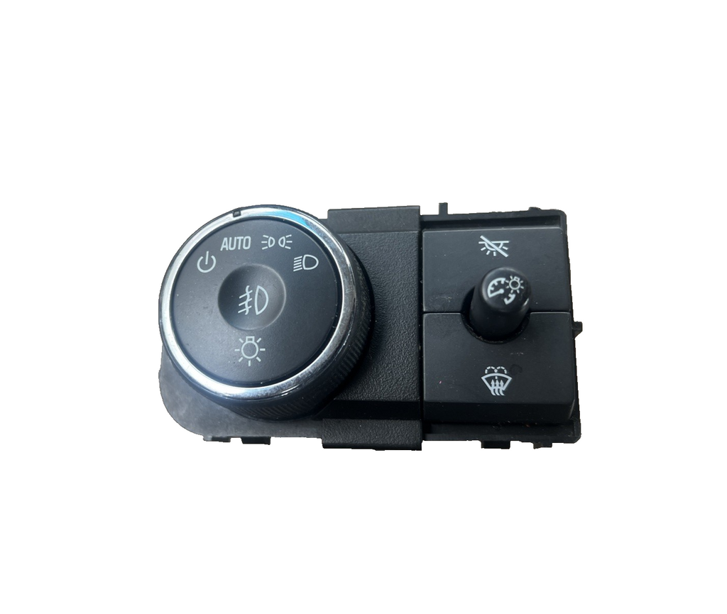 2007-2010 GMC Acadia Auto Headlight & Dimmer Fog Light Switch OEM 15251883