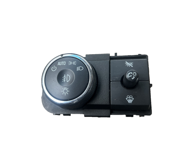 2007-2010 GMC Acadia Auto Headlight & Dimmer Fog Light Switch OEM 15251883