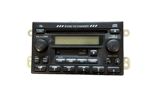 1999-2006 Honda CR-V CRV Dash Radio Stereo 6 Disc Changer AM FM CD Player OEM