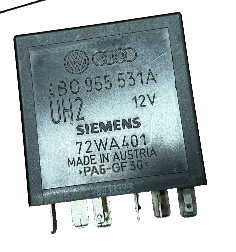 Wiper Relay 12V 4B0 955 531A, 72WA401 fits Volkswagen Audi Jetta Golf