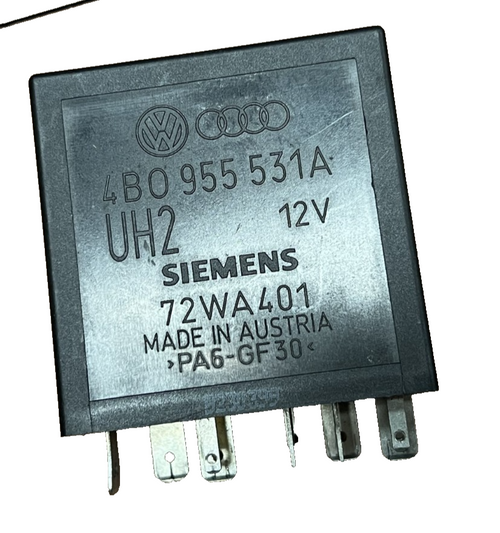 Wiper Relay 12V 4B0 955 531A, 72WA401 fits Volkswagen Audi Jetta Golf