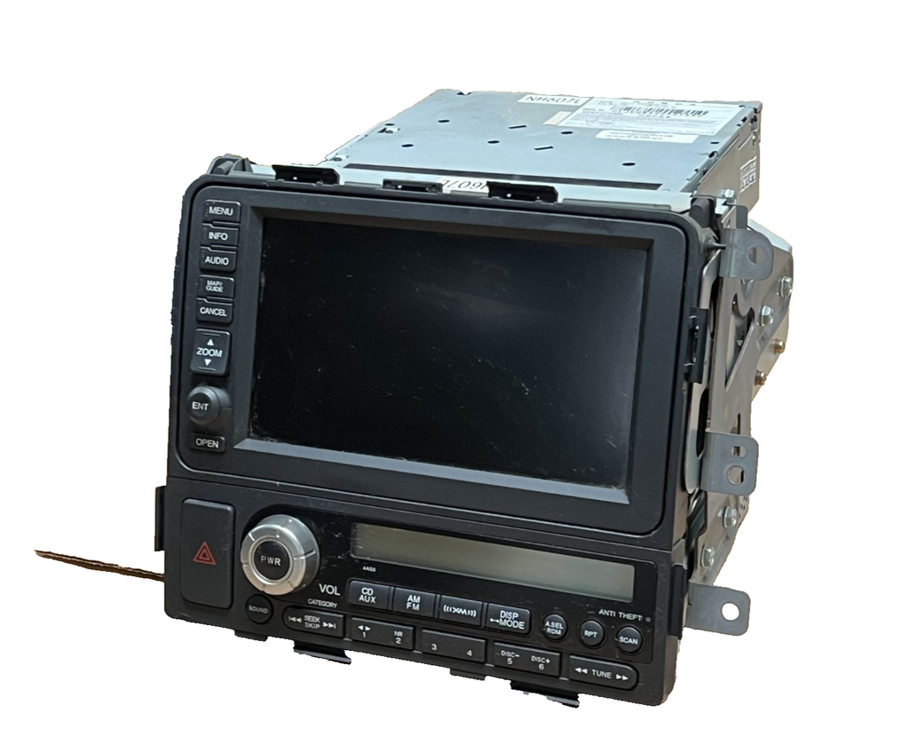 2006-2008 Honda Ridgeline Navigation Radio CD GPS Display OEM 39110 SJC A410 M1
