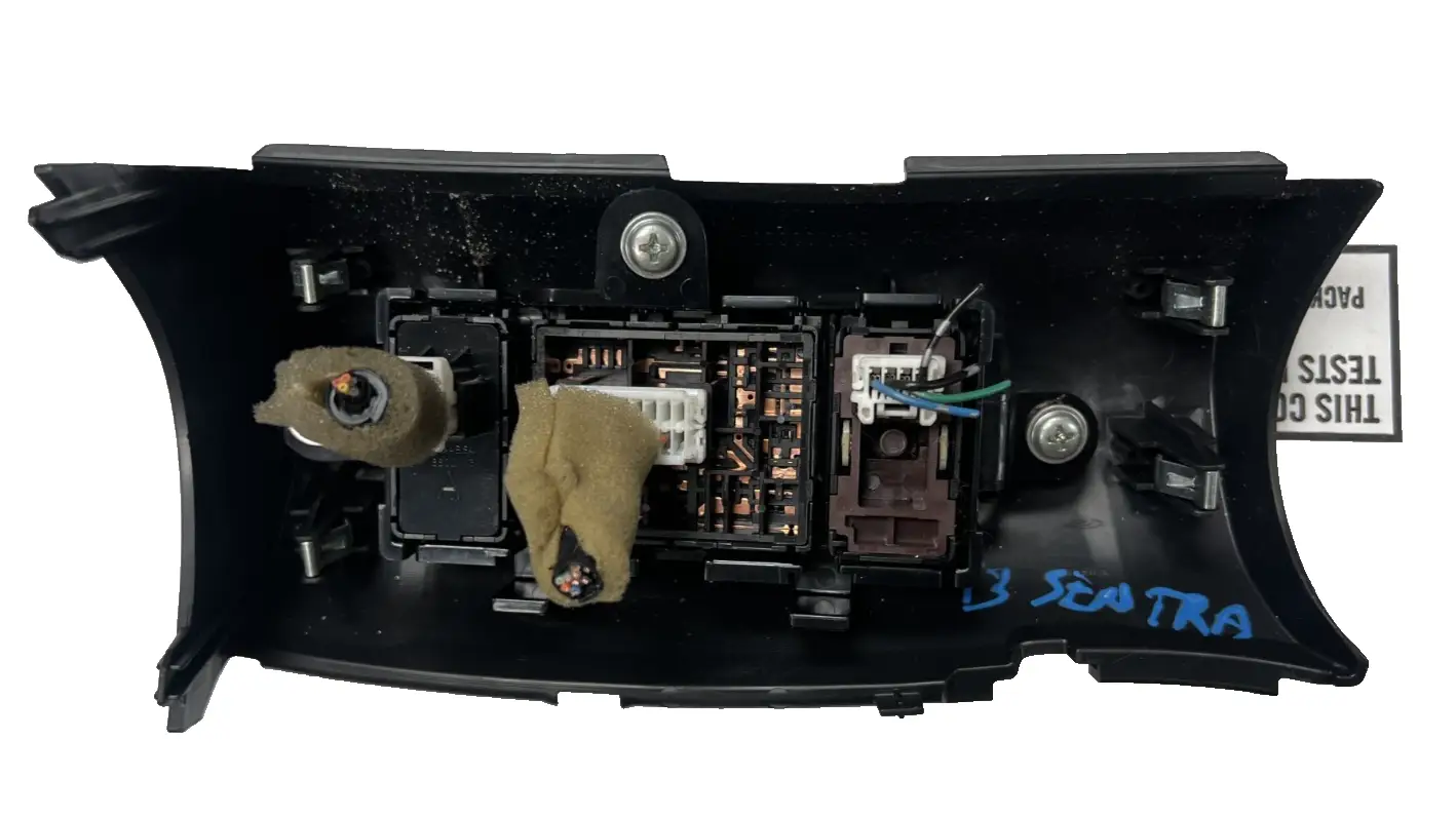 2013-2019 Nissan Sentra Dash Trunk Release Dimmer Mirror Switch Black by Unbranded