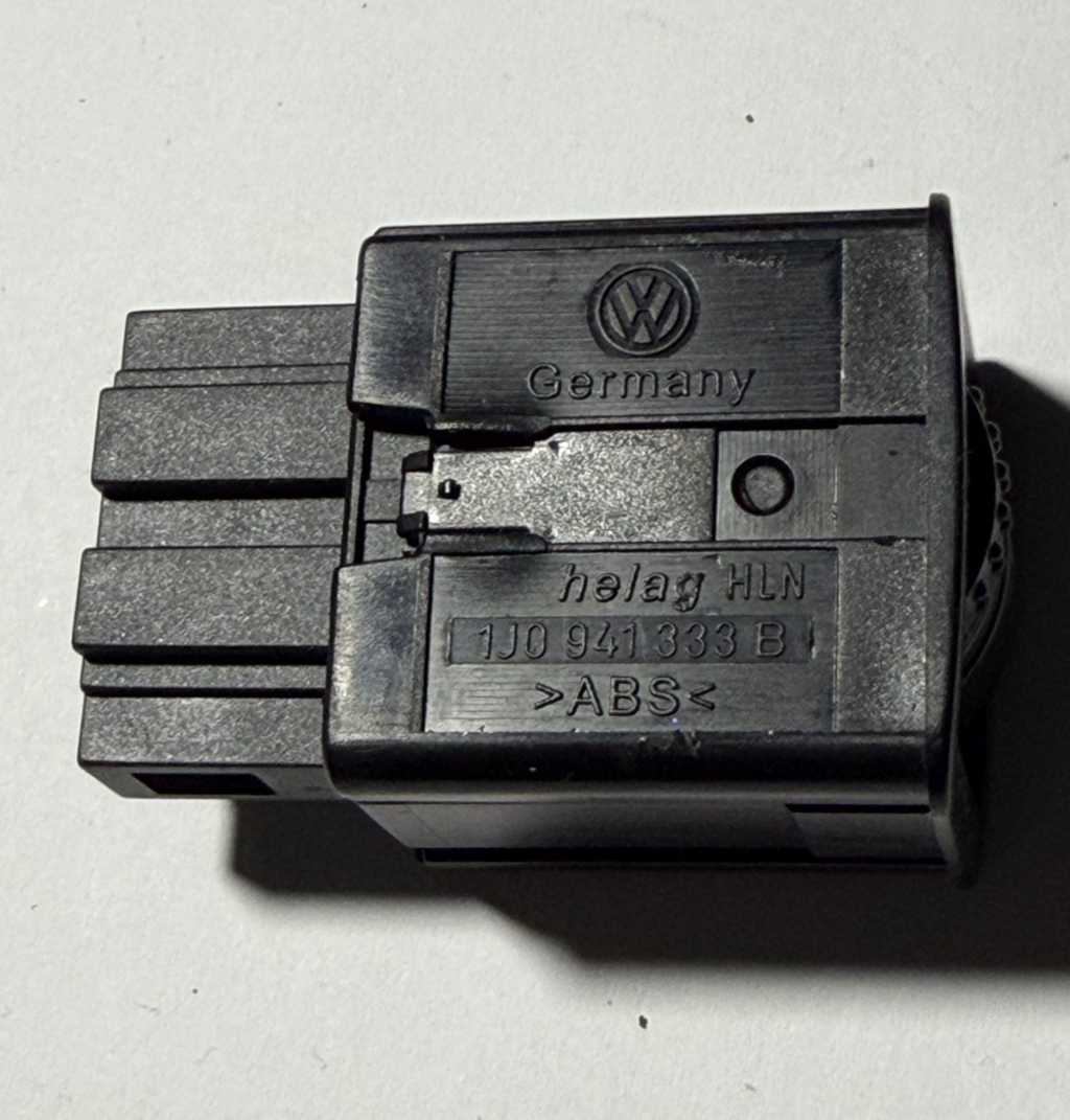 Volkswagen Jetta Golf MK4 Beetle Instrument Light Dimmer Switch 1J0941333B Black