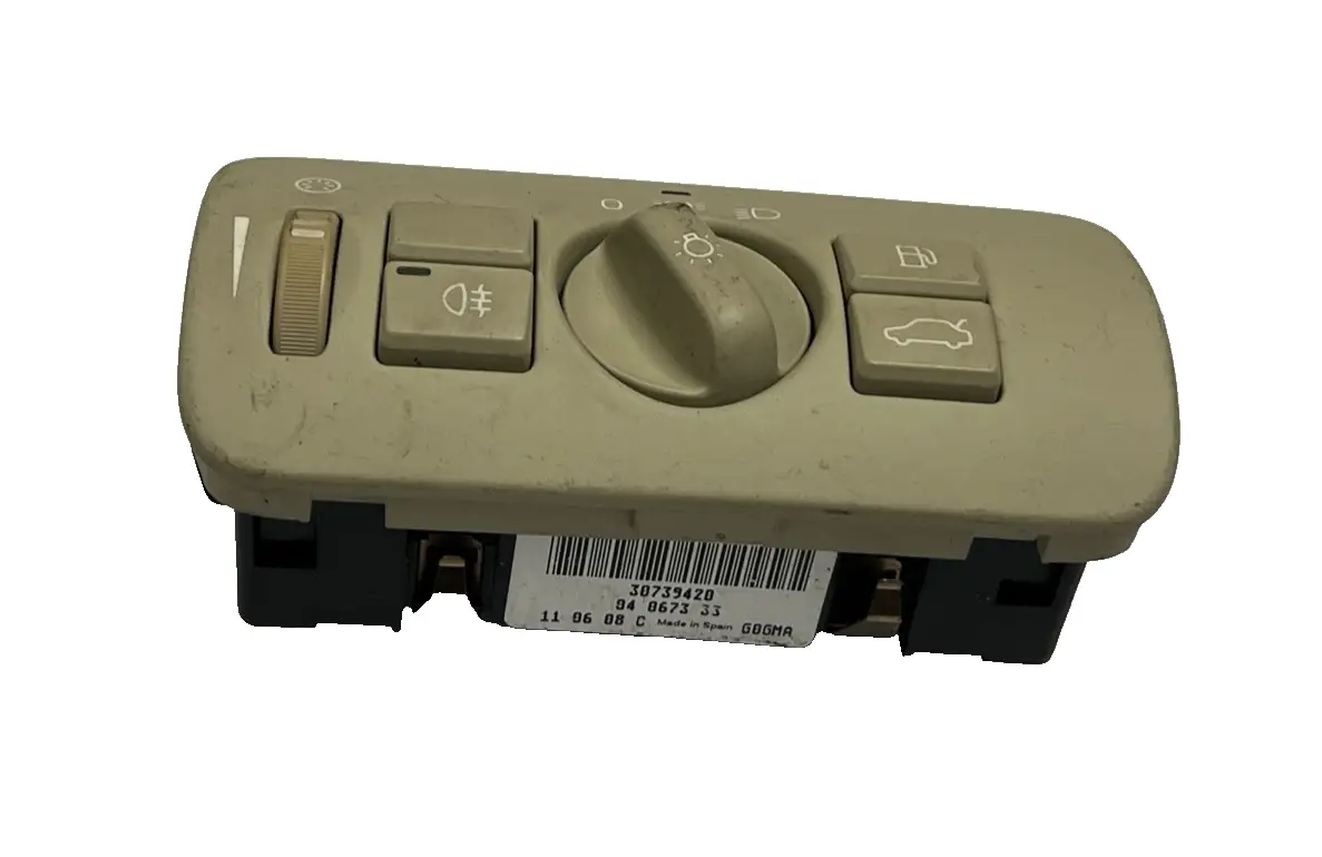 2007-2018 Volvo S60 S80 V70 XC70 Headlight Fog Light Control Switch 30739420 by Volvo