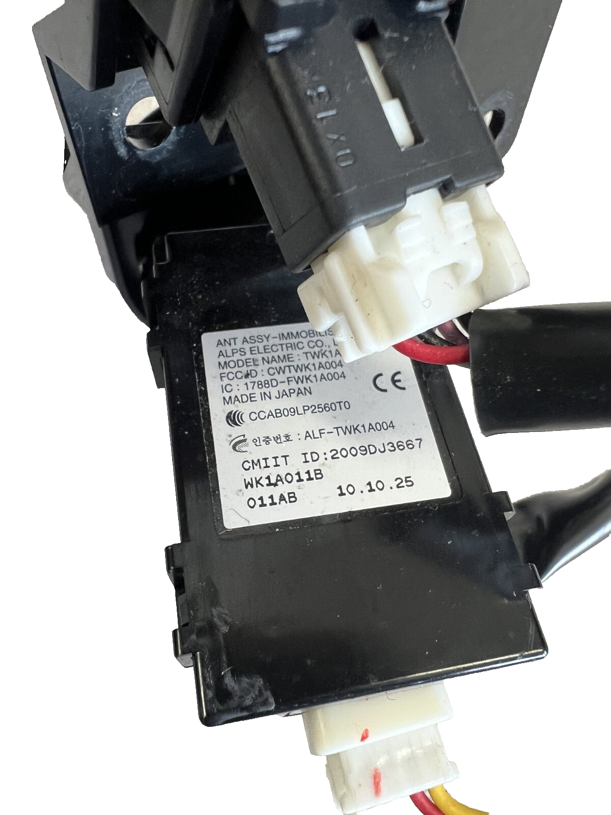 11 2011 Nissan Quest Engine Ignition Start Stop with Hazard Button Switch OEM