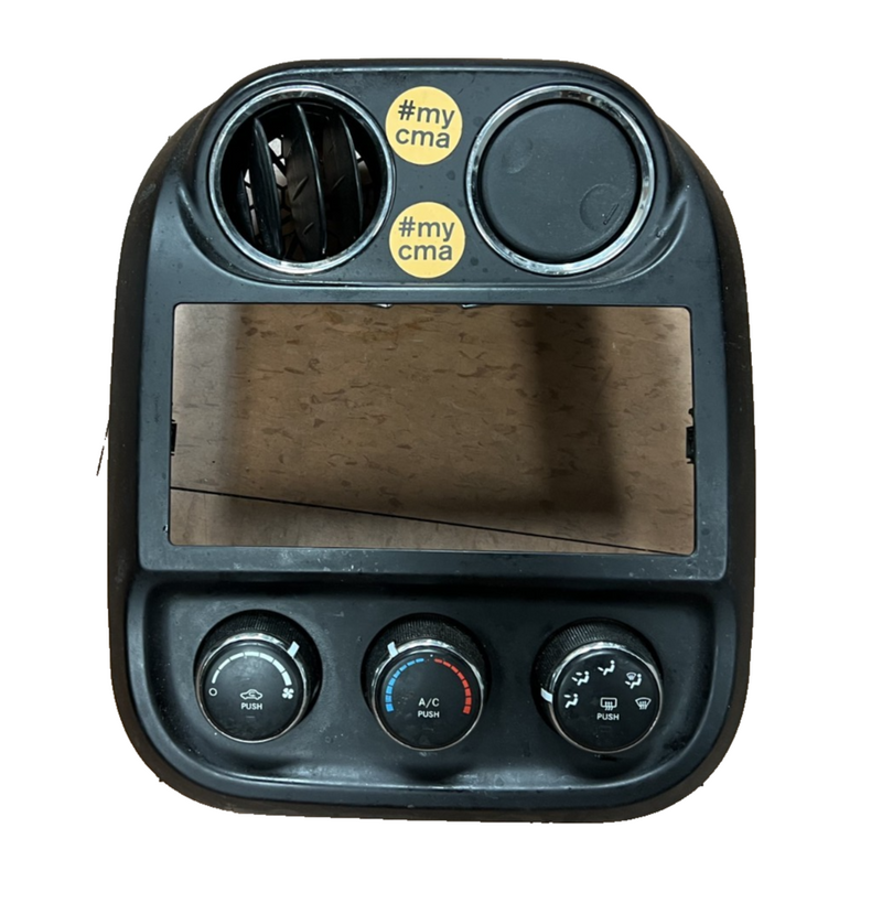 2011-2017 Jeep Patriot HVAC Heater AC Manual Climate Control Bezel 55111278AE