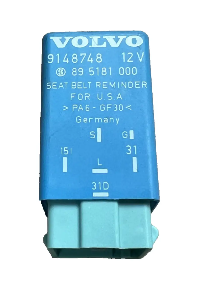 Volvo V70 C70 S70 V40 S40 Volvo Warning Seat Belt Relay 9148748 Blue by Volvo