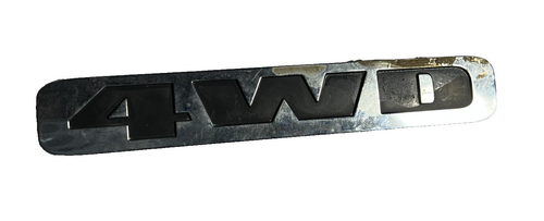 4WD Rear Trunk Lid Emblem fits 2003 2004 2005 2006 2007 2008 Honda Pilot