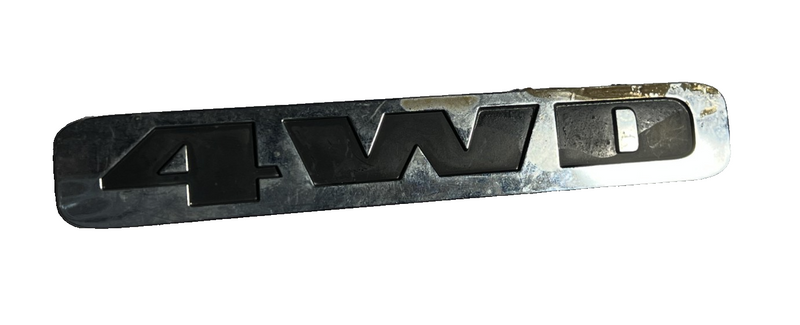 4WD Rear Trunk Lid Emblem fits 2003 2004 2005 2006 2007 2008 Honda Pilot