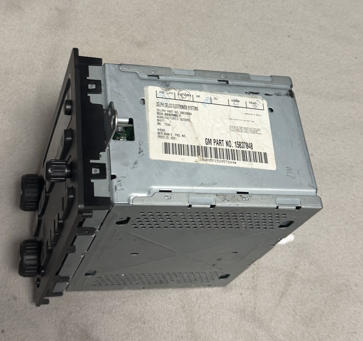 2005-2012 Chevrolet Colorado Radio AM FM Stereo MP3 Single CD Player Receiver