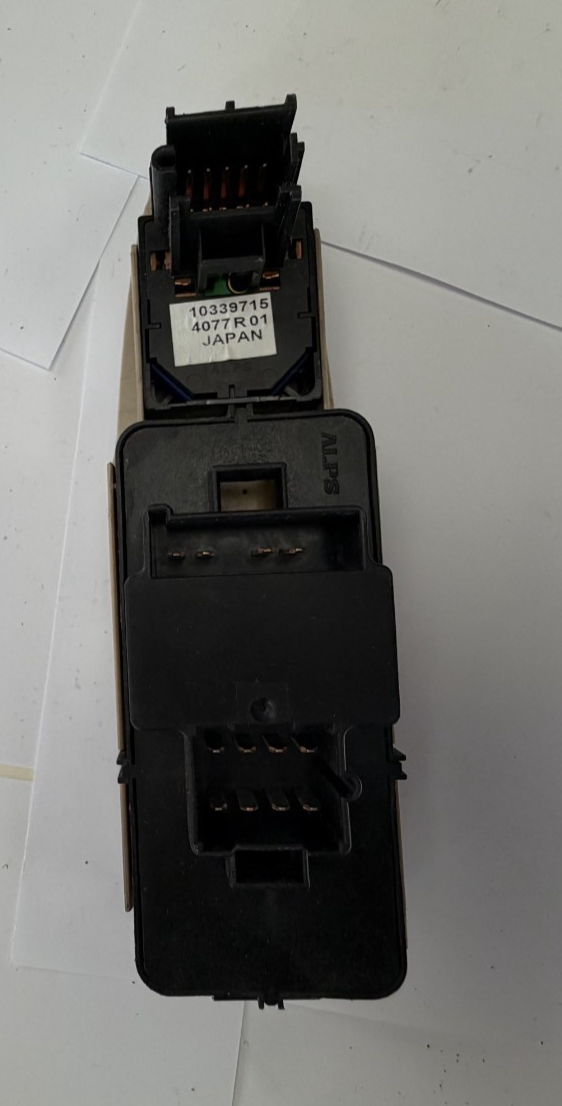 2004-2007 Buick Rendezvous Master Window Switch Left Driver 10339715, 4077R 01 by Unbranded
