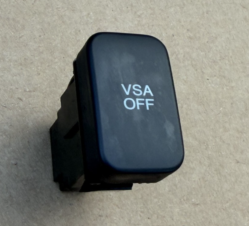 VSA Off Stability Switch Control M24985 Black fits 05-10 Honda Odyssey