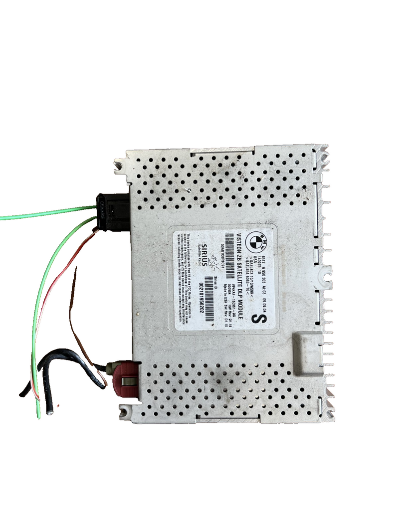 2000-2005 BMW 7 Series Sirius Satellite Radio DLP Module OEM 6512 6950303